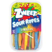 Sour Rainbow Ropes | Zweet | 10 oz