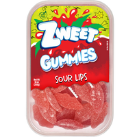 Sour Gummy Lips | Zweet | 10 oz