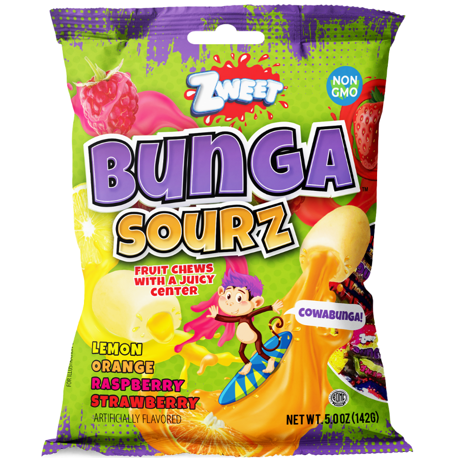 Bunga Sourz | Meyveli çiğneme tabletleri | 140 ml