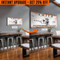 Upgrade Your 'Long Horn' (Style 2) Canvas To 24x48 Inches