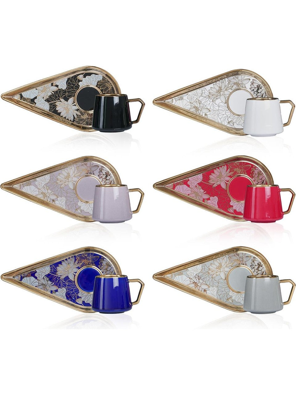 Acar Dione 6Pcs Turkish Coffe Set