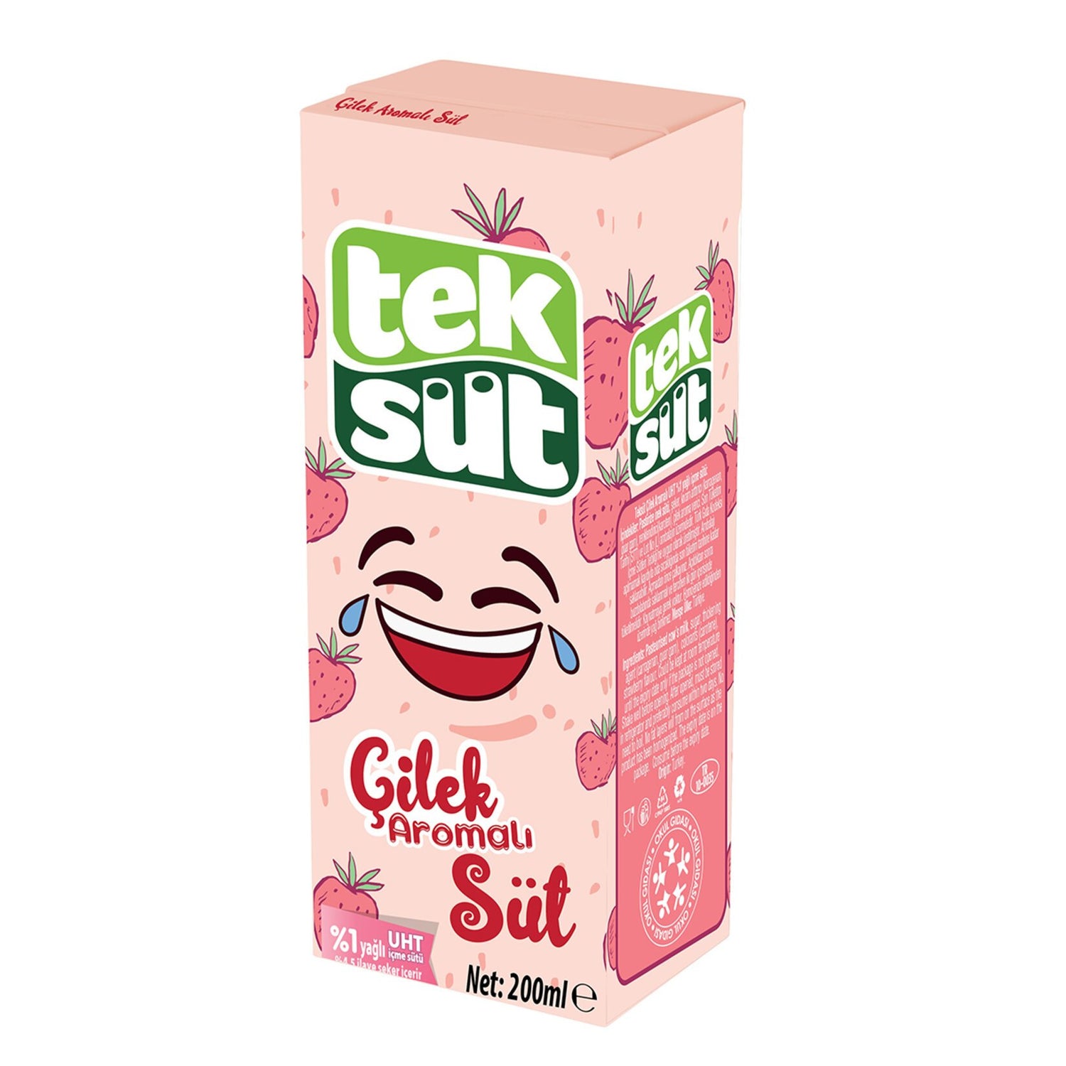 Teksut Milk Strawberry 200Ml