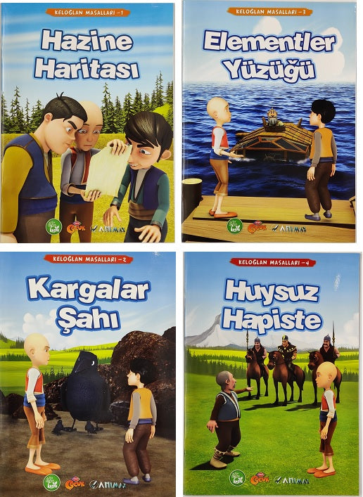 Keloğlan Masalları Seti - 4 Kitap