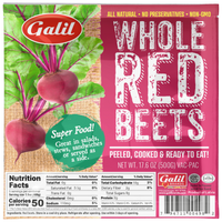 Whole Red Beets | Ready to Eat | 1.10 lb | Galil