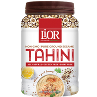 Pure Stone Ground Sesame Butter | Tahini | Non-GMO | 16 oz | LiOR