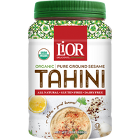 Pure Stone Ground Sesame Butter | USDA Organic Tahini | 16 oz | LiOR