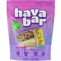 Mini Sesame Butter Bites | Halva | Bag | 5.1 oz | Hava Bar