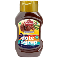 USDA Organic Date Syrup | Squeeze Bottle | 16.6 oz | Shams