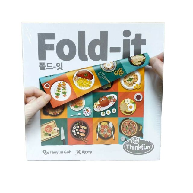 Fold-It Brainteaser Challenge Game