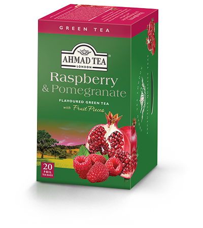 Ahmad Tea Green Raspberry & Pomegranate Tea 20Tb