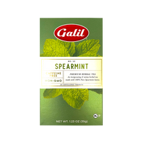Spearmint Herbal Tea | 20' Tea Bags | 1.23 oz | Gallil