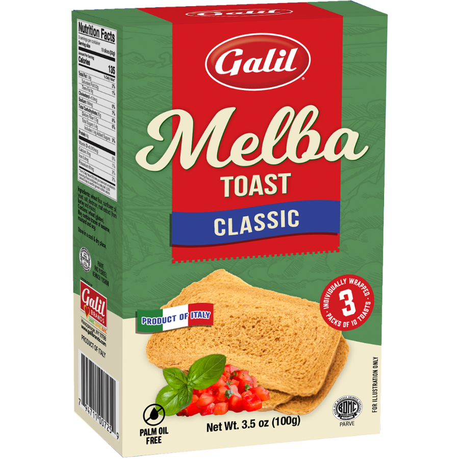Melba Toast | Classic | 3.5 oz | Galil