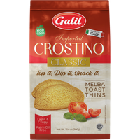 Crostino | Melba Toast Thins | Classic | 10.6 oz | Galil