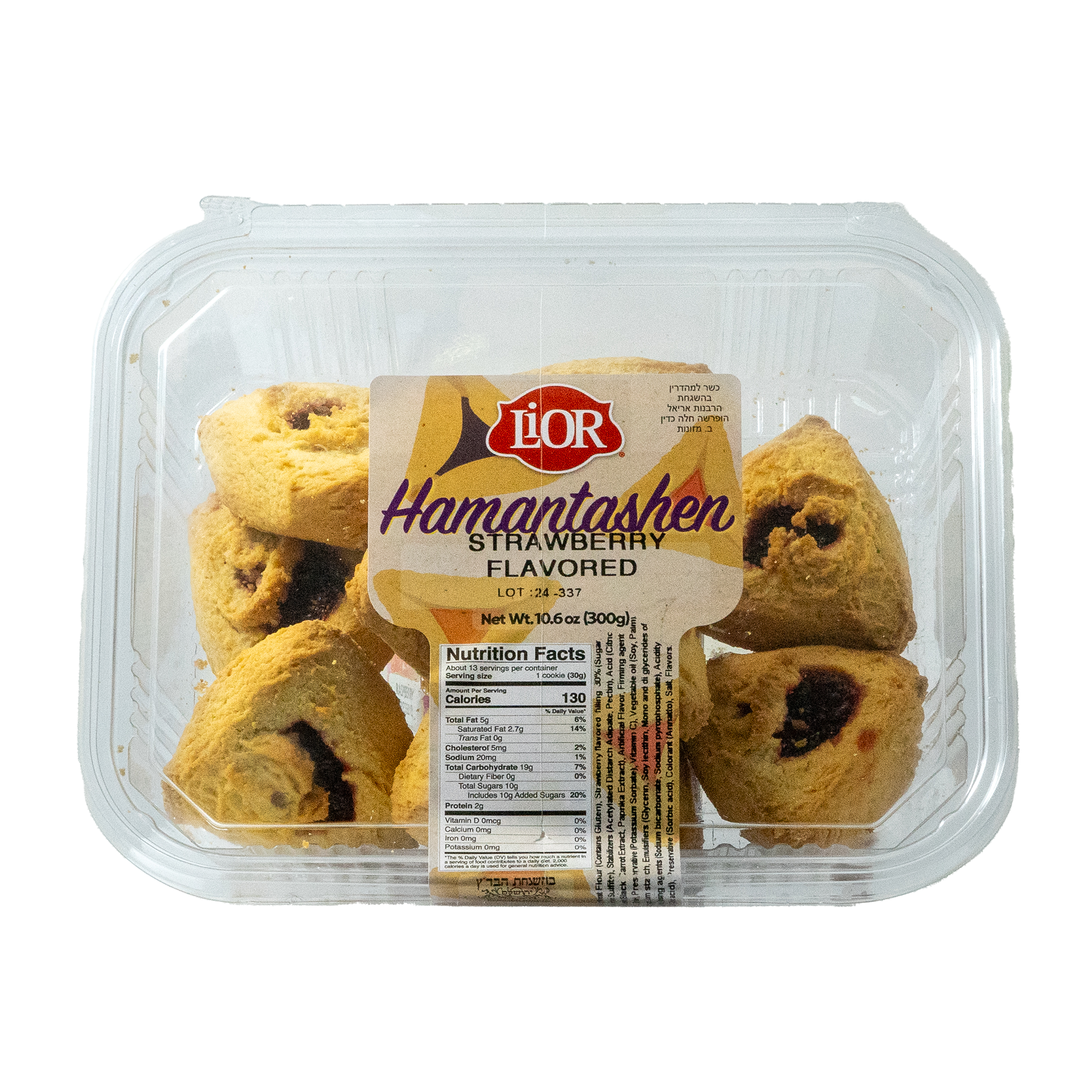Hamantashen | Strawberry | 10.5 oz | LiOR