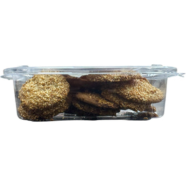 Albasha Barazek - Traditional Syrian Sesame Cookies with Pistachios - Authentic Middle Eastern Treats