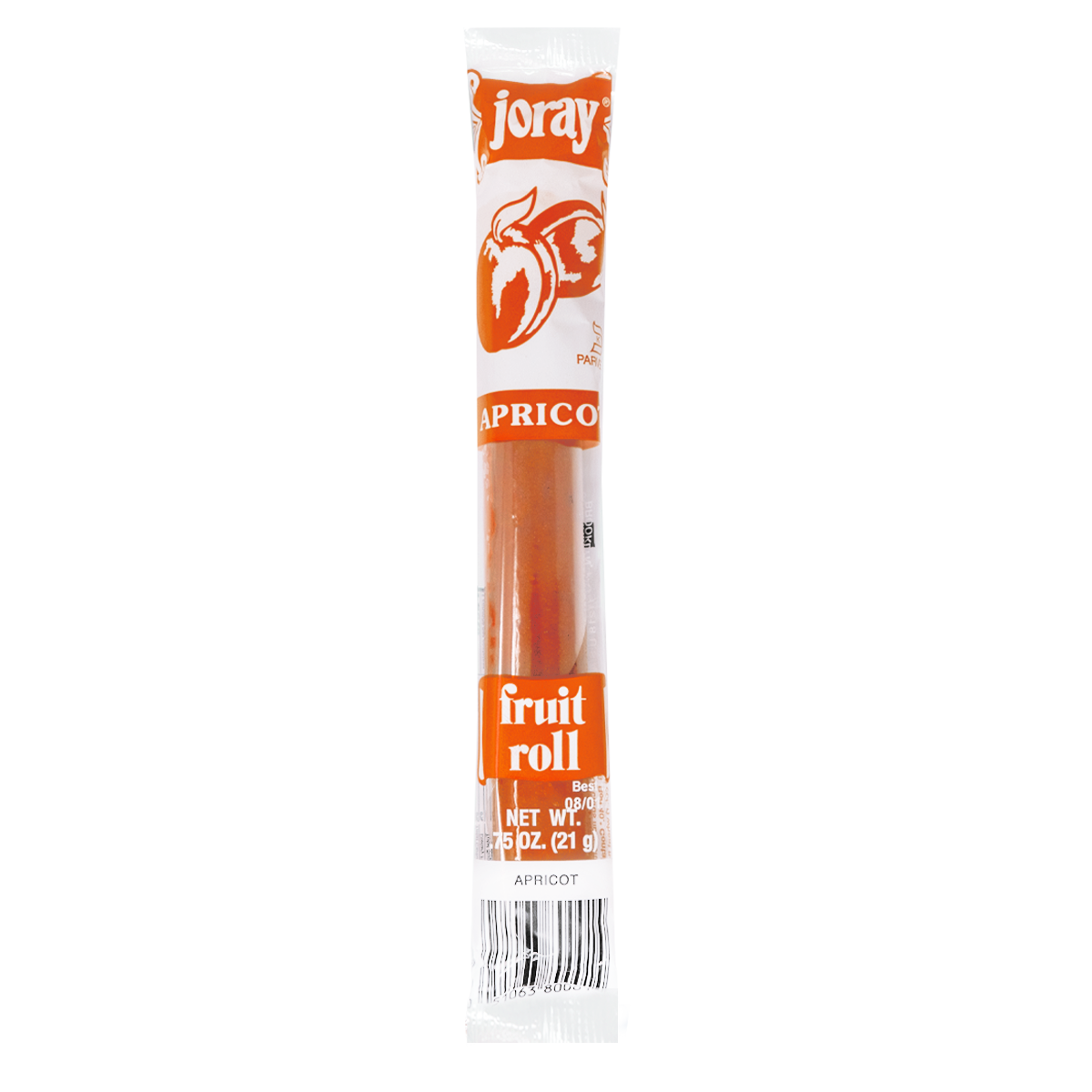Apricot Fruit Rolls | Real Fruit | .75 oz | Joray