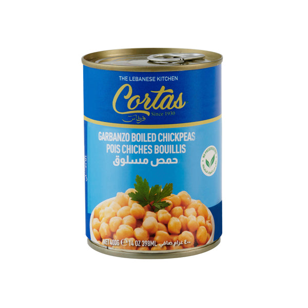 Cortas Chick Peas Boiled 400Gr