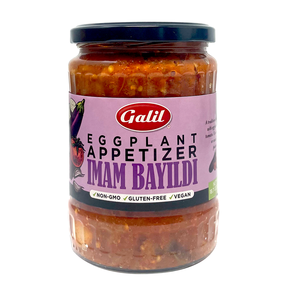 İmam Bayaldi | Patlıcan Bruschetta | 19 ons | Galil