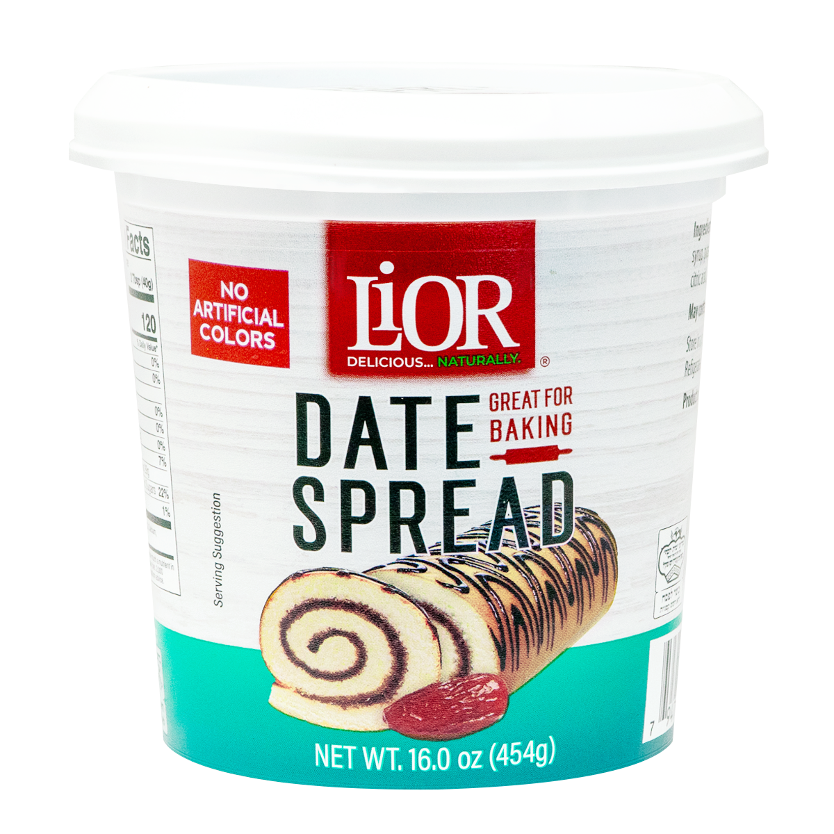 Date Spread | Baking Date Paste | 16 oz | LiOR
