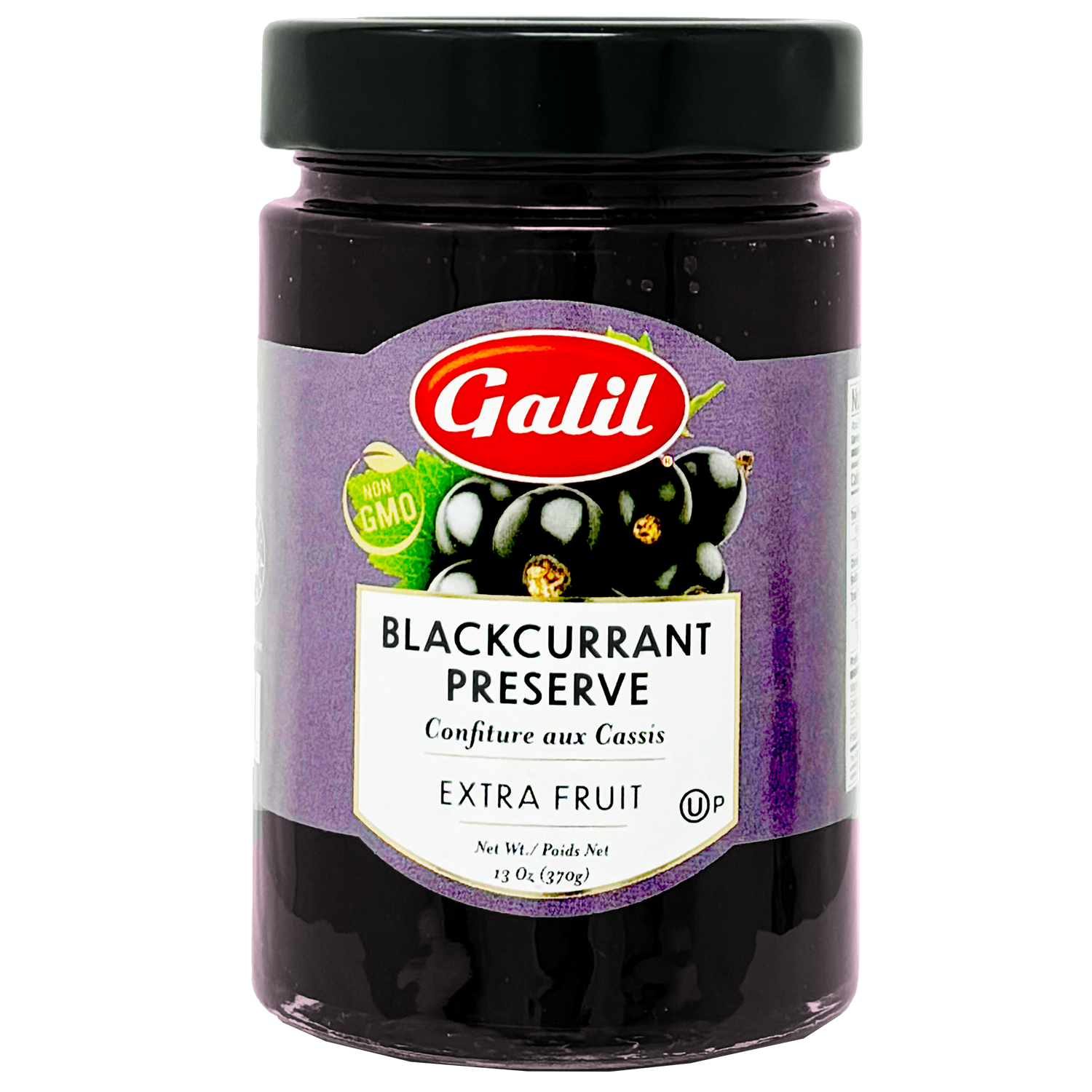 Blackcurrant Preserve | Fruit Jam | 13 oz | Galil