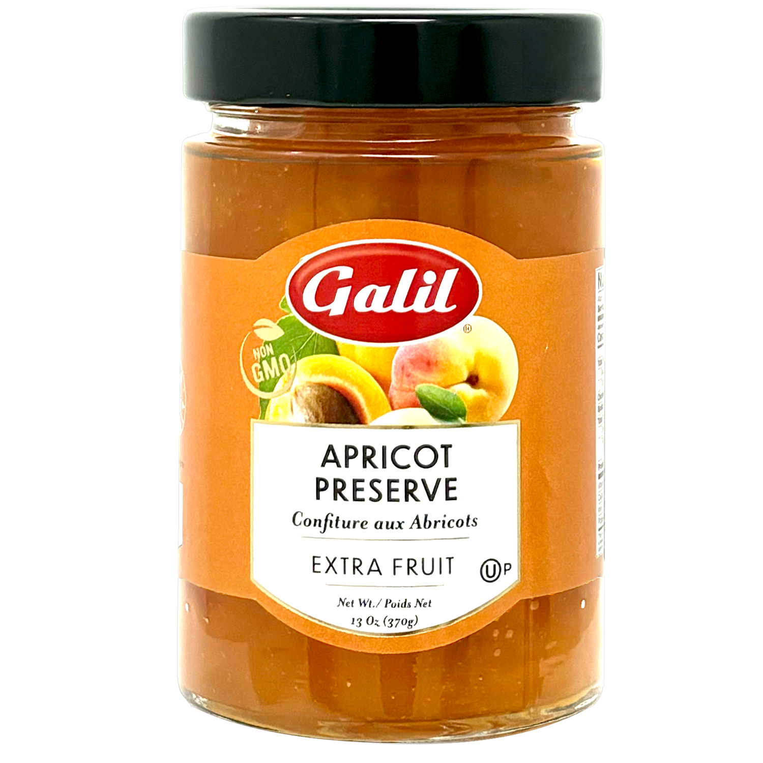 Apricot Preserve | Fruit Jam | 13 oz | Galil