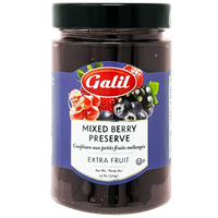 Mixed Berry Preserve | Fruit Jam | 13 oz | Galil