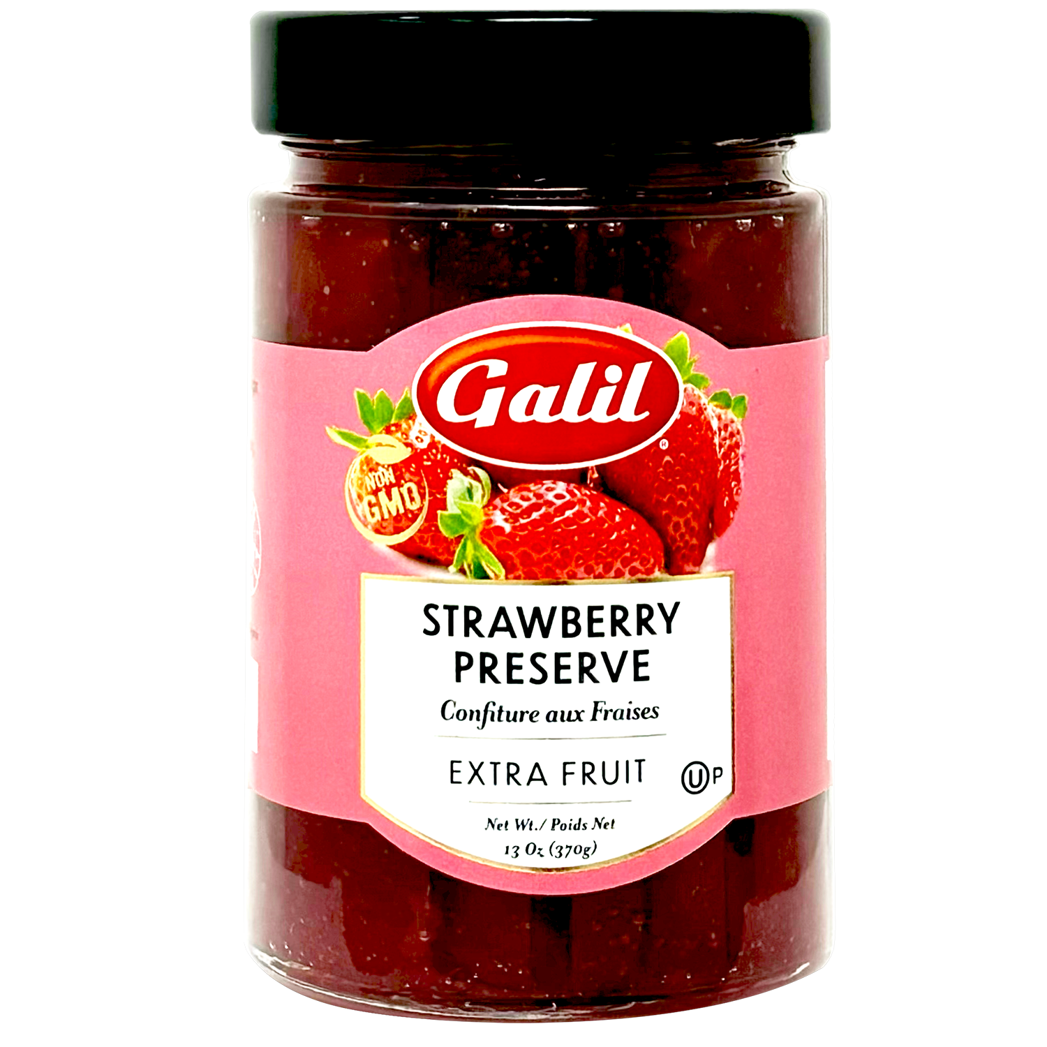 Strawberry Preserve | Fruit Jam | 13 oz | Galil