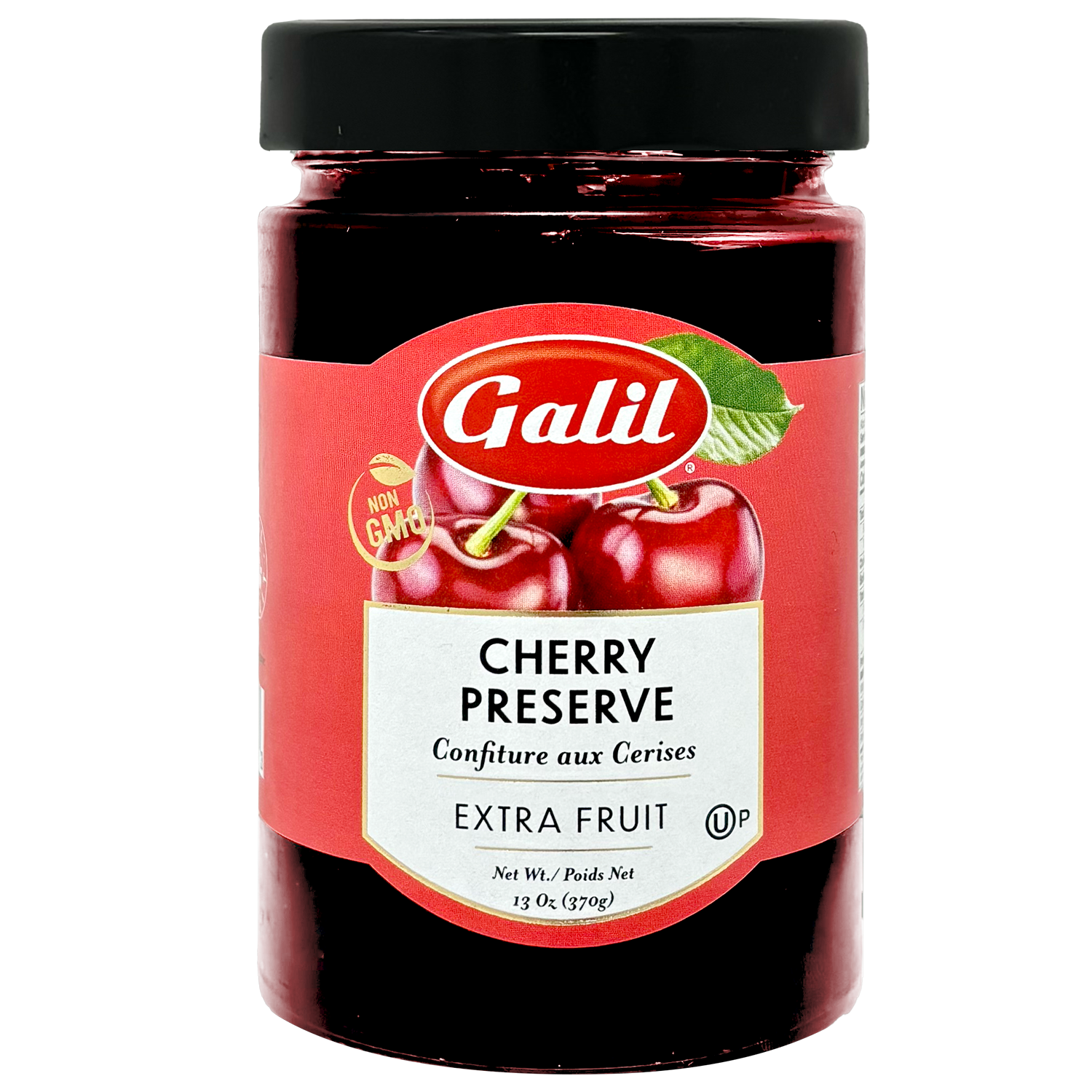 Cherry Preserve | Fruit Jam | 13 oz | Galil