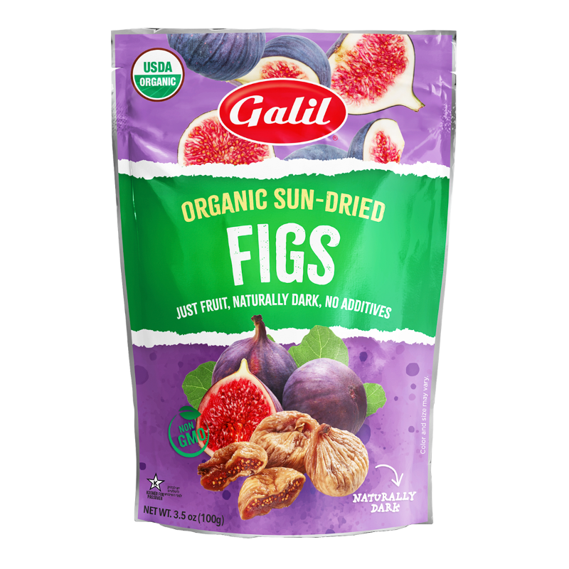 Organic Sun-Dried Figs | 3.5 oz | Galil