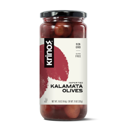 Krinos Kalamata Olives 1 Lb