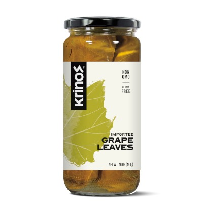 Krinos Grape Leaves 454Gr Jar