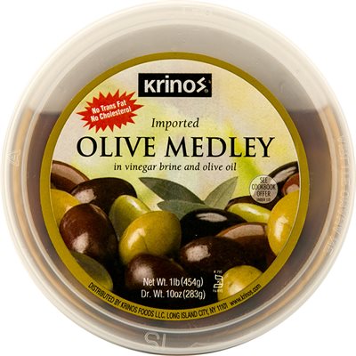 Krinos Olive Medley 16 Oz Cup