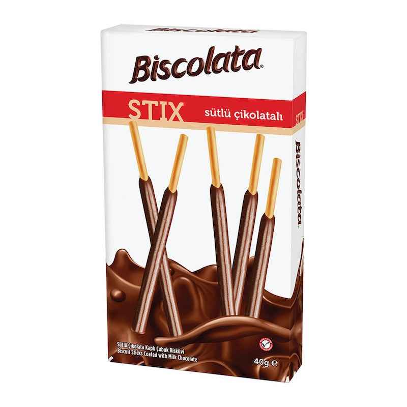 Biscolata Stix Sütlü 40G
