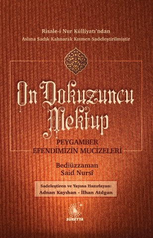 On Dokuzuncu Mektup-Cep Boy (Sadeleştirilmiş)