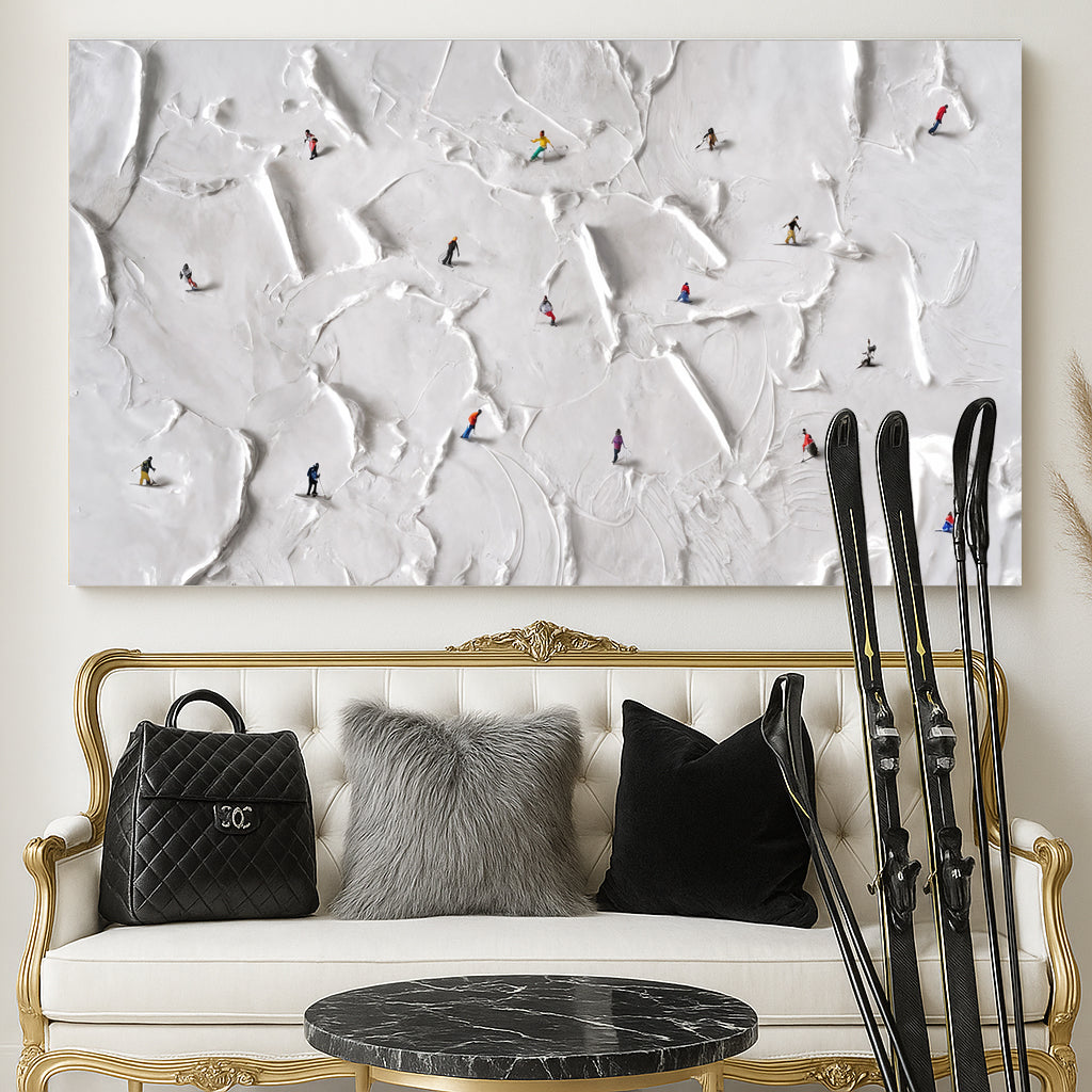 Dağ Minimalist Duvar Sanatı V