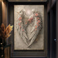 Abstract Blooming Wings Wall Art