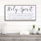 Holy Spirit You are Welcome Here Faith Sign II