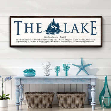 The Definition of Lake Sign II