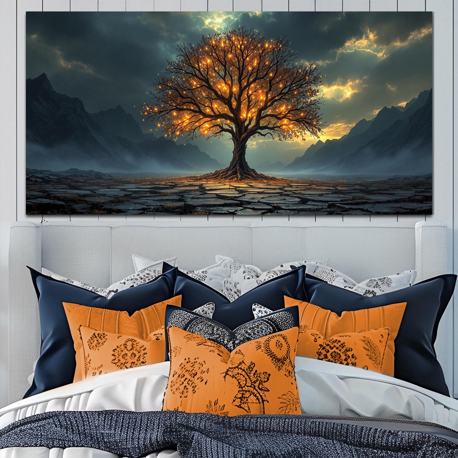 Burning Bush - Faith Wall Art XI