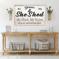 Personalized She Shed Sign XIX