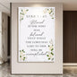 Blessed Is She Who Has Believed - Luke 1:45 Faith Wall Art II