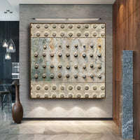 Brown Minimalist Abstract Wall Art