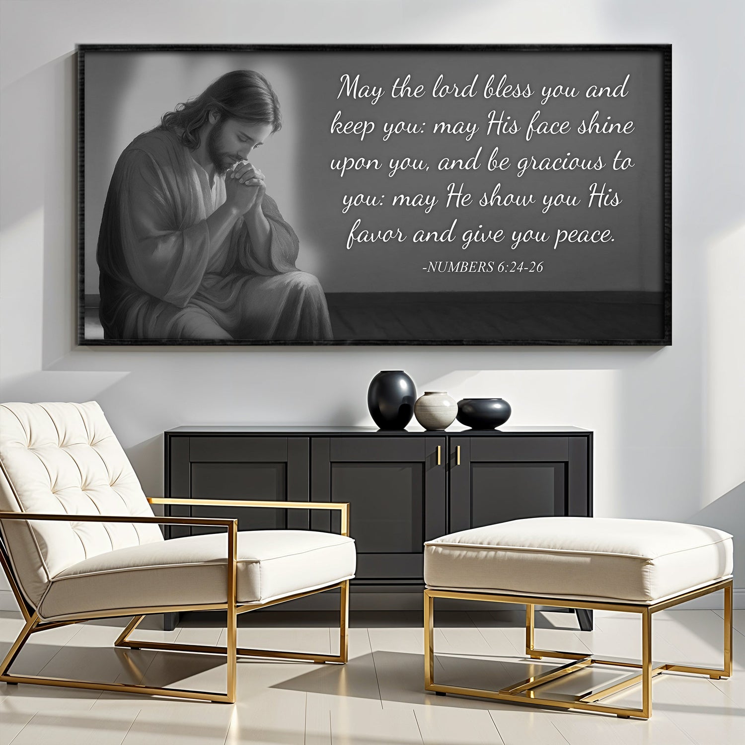 Sayılar 6:24-26 - Rab Sizi Kutsasın İman İşareti III