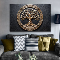 3D Celtic Tree of Life Wall Art V