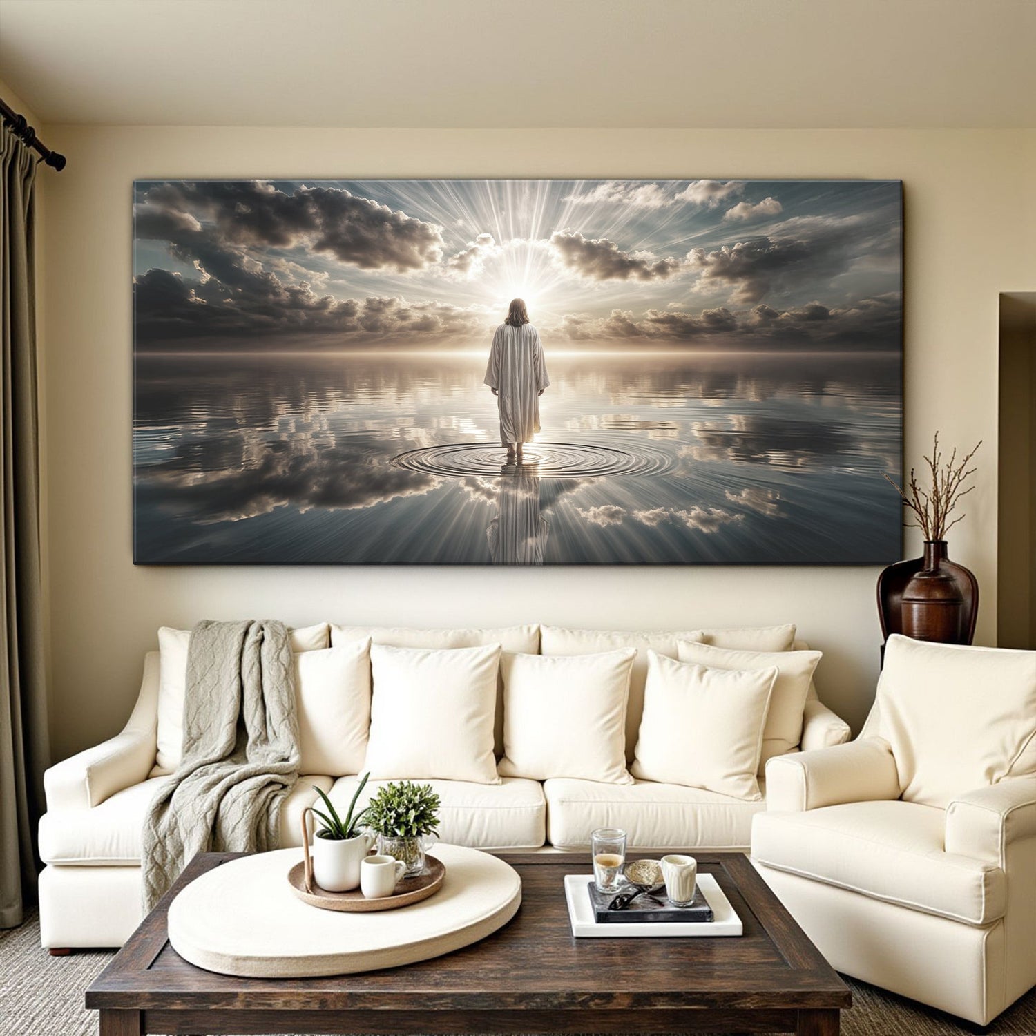 Su Üzerinde Yürümek - İnanç Duvar Sanatı III