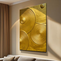 Gold Symphony Wall Art