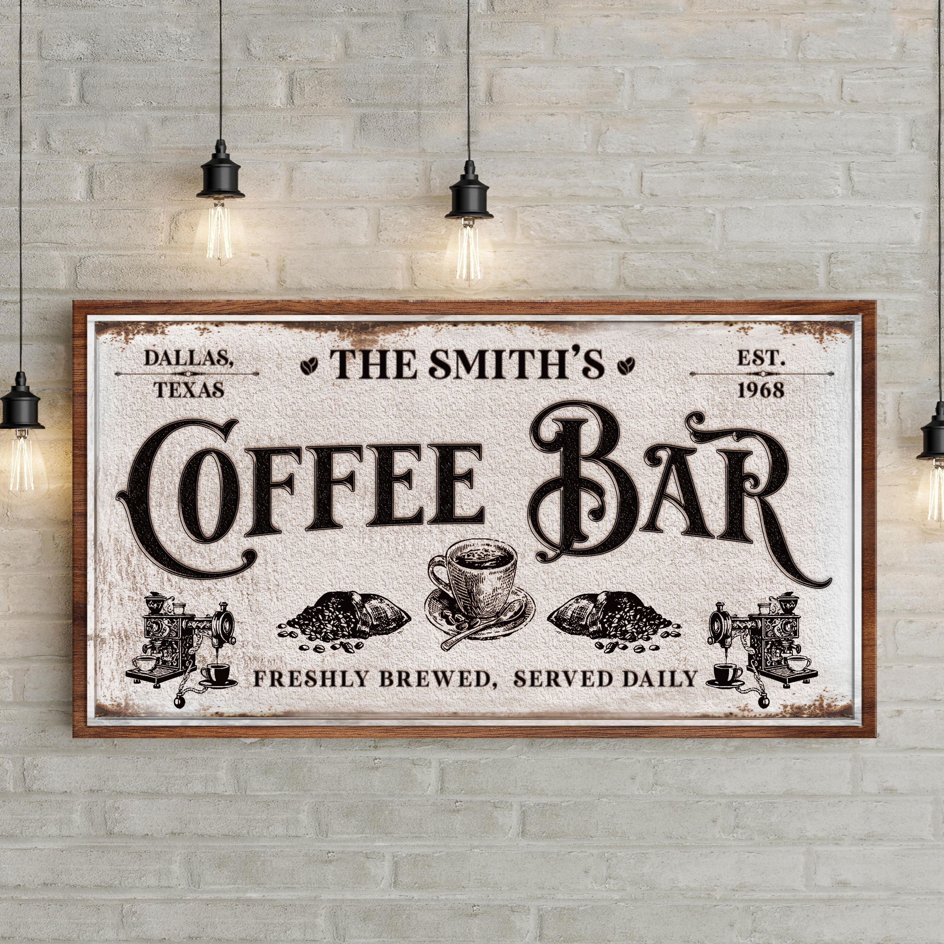 Coffee Bar Sign VIII