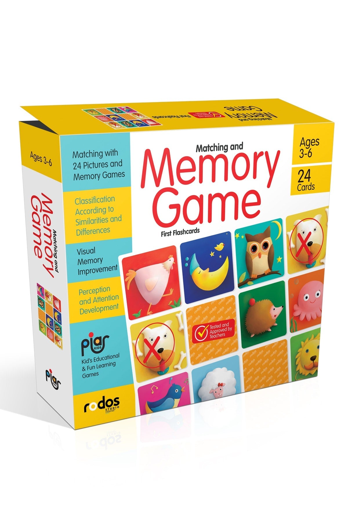 Matching And Memory Game / First Flashcards /