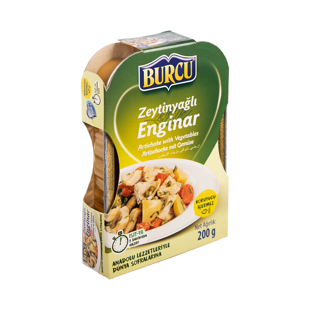 Burcu Artichoke With Vegetables 200Gr