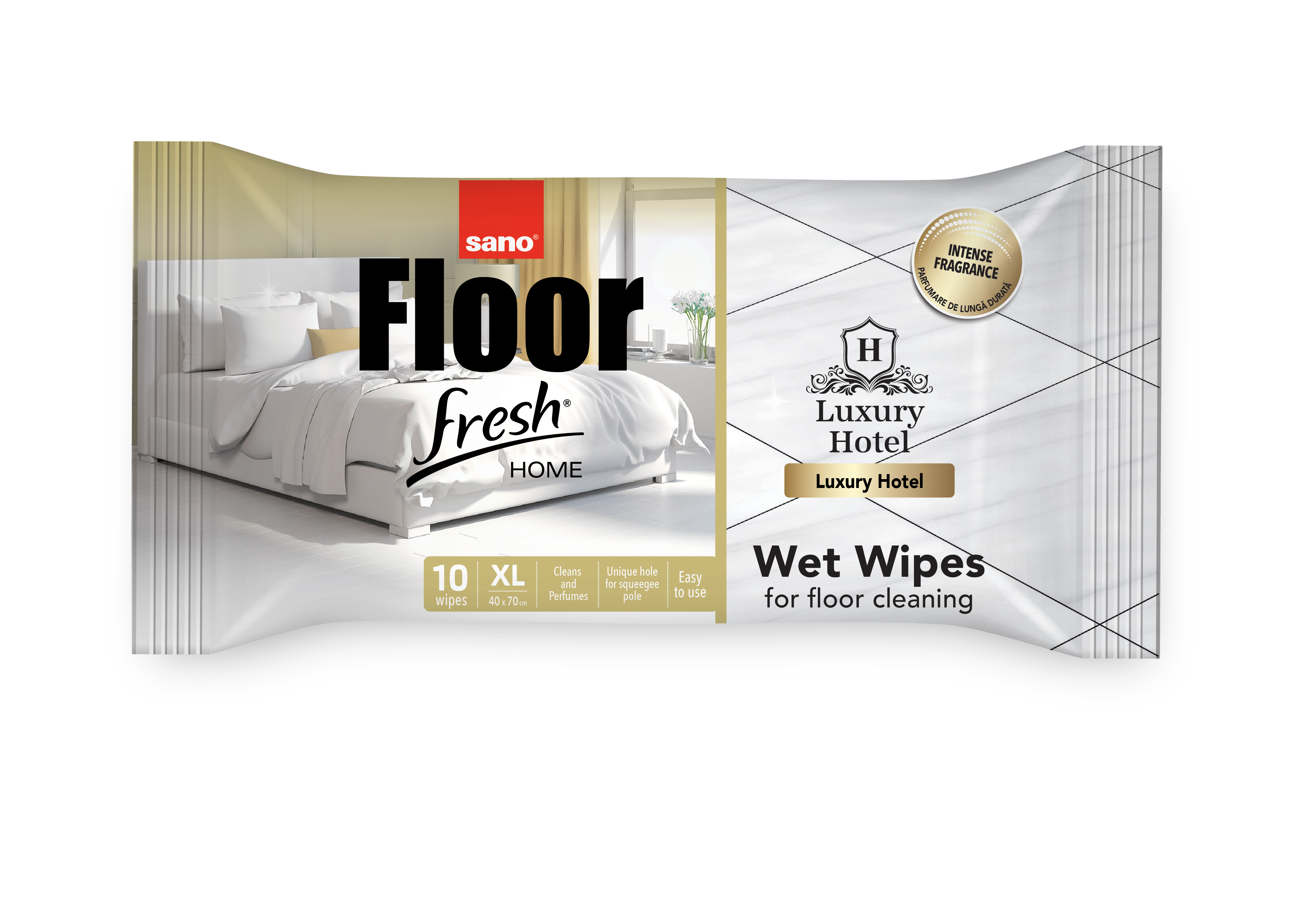 Ritzpaz Fresh Floor Disposable Mop Cloths - Boutique Hotel | 10 PCS | sano